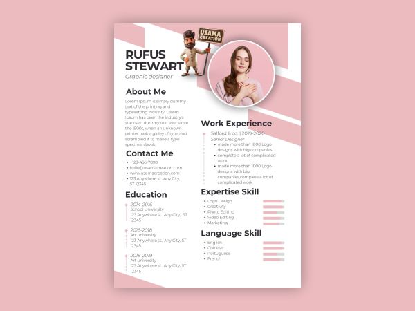 Sample of a well-structured resume design for career seekers.