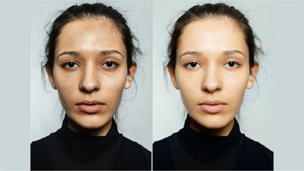 Examples of professional photo retouching and image editing services