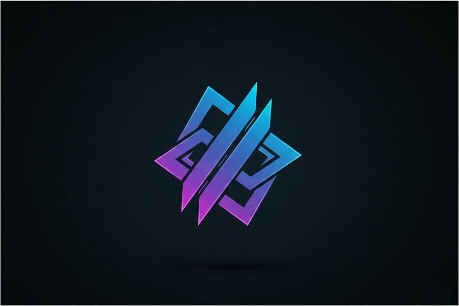 Minimalist Tech Startup Logo Example
