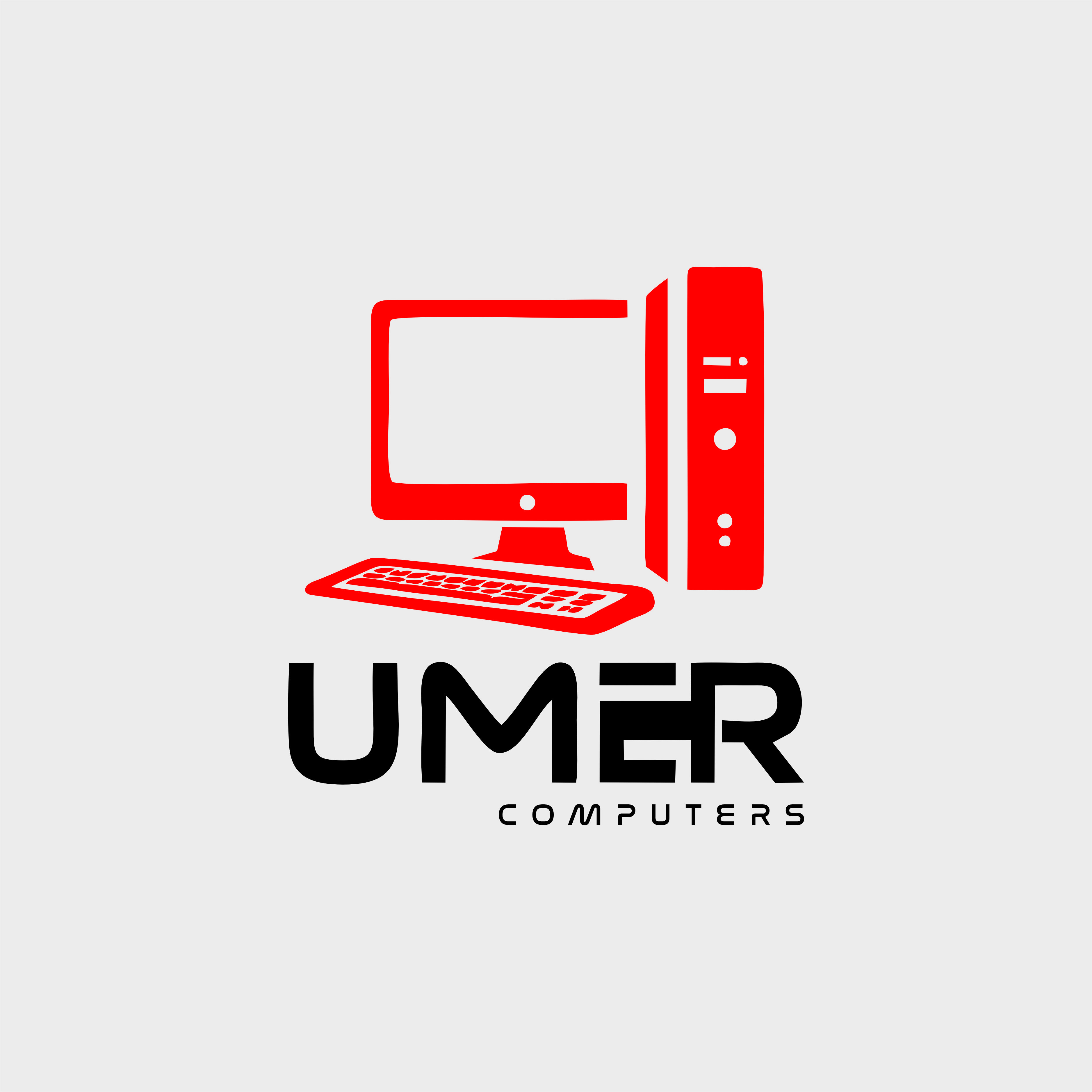 Unique lettermark logo for corporate identity